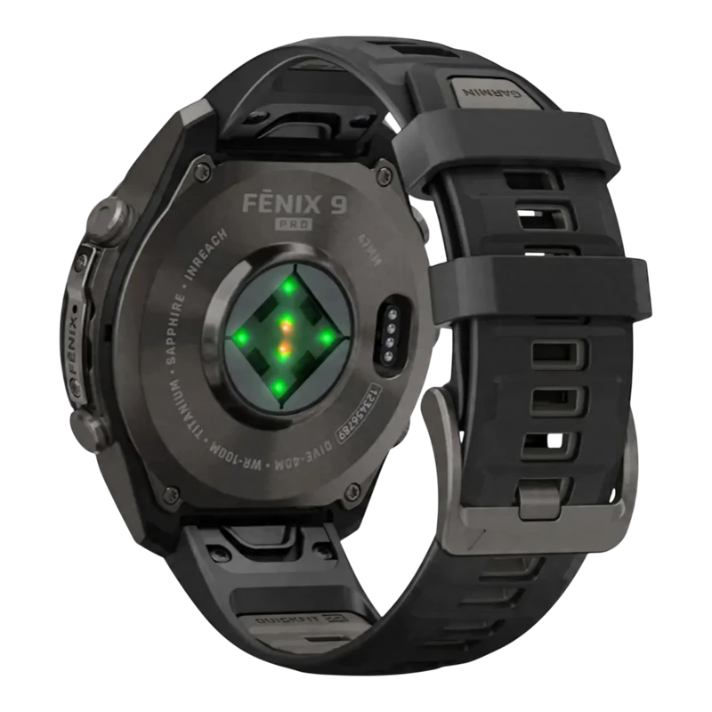 Garmin Fenix 9 PRO INREACH 47 мм AMOLED, Sapphire Carbon Gray