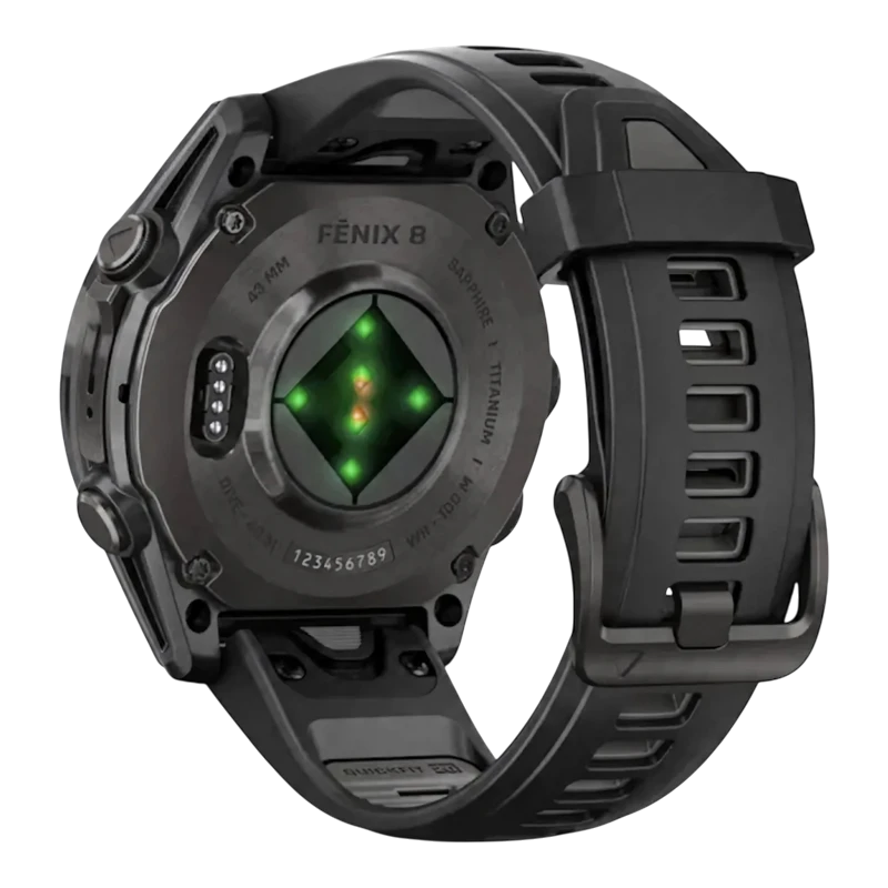 Garmin Fenix 8 47 мм AMOLED Sapphire Carbon Gray