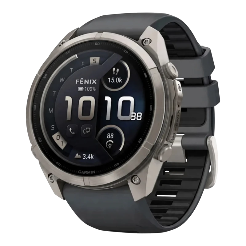 Garmin Fenix 9 PRO INREACH 51 мм AMOLED, Sapphire Titanium with Graphite