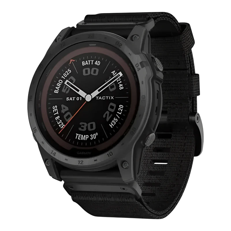 Garmin Tactix 7 Pro с черным нейлоновым ремешком