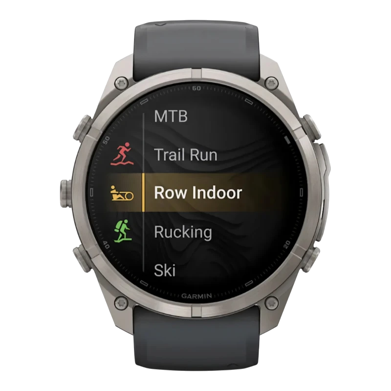 Garmin Fenix 9 PRO INREACH 51 мм AMOLED, Sapphire Titanium with Graphite