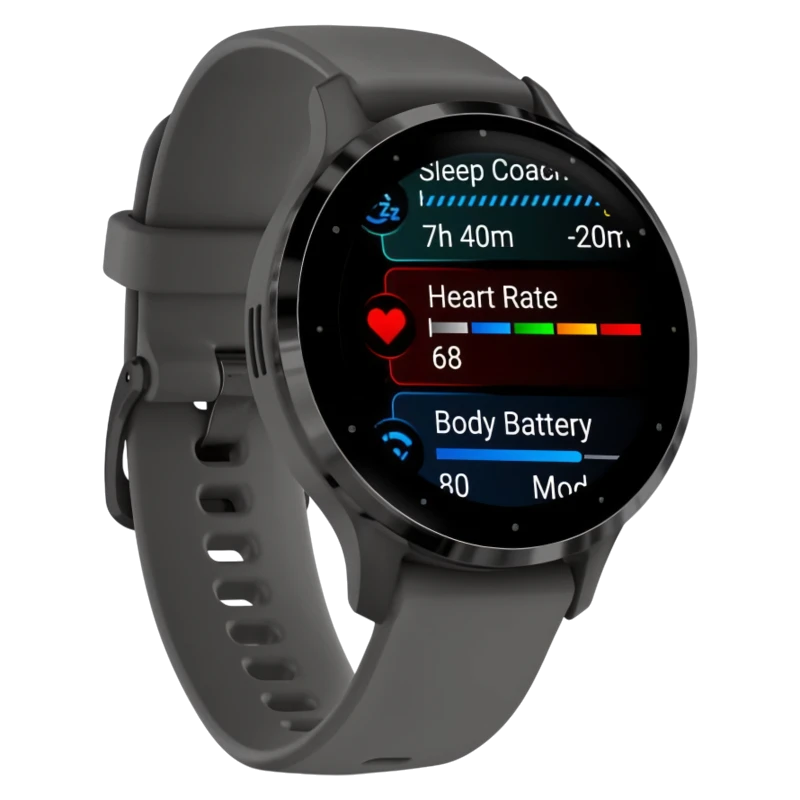 Garmin Venu 3S серый с темно-серым безелем