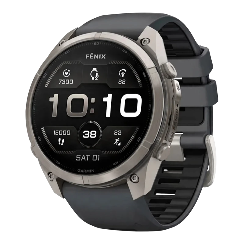 Garmin Fenix 9 PRO 51 мм AMOLED, Sapphire Titanium with Graphite