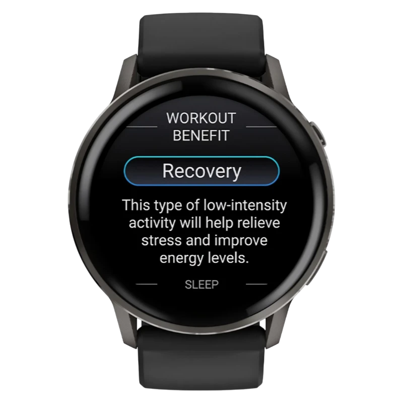 Garmin Venu 4 – 45мм Slate with Black Silicone band