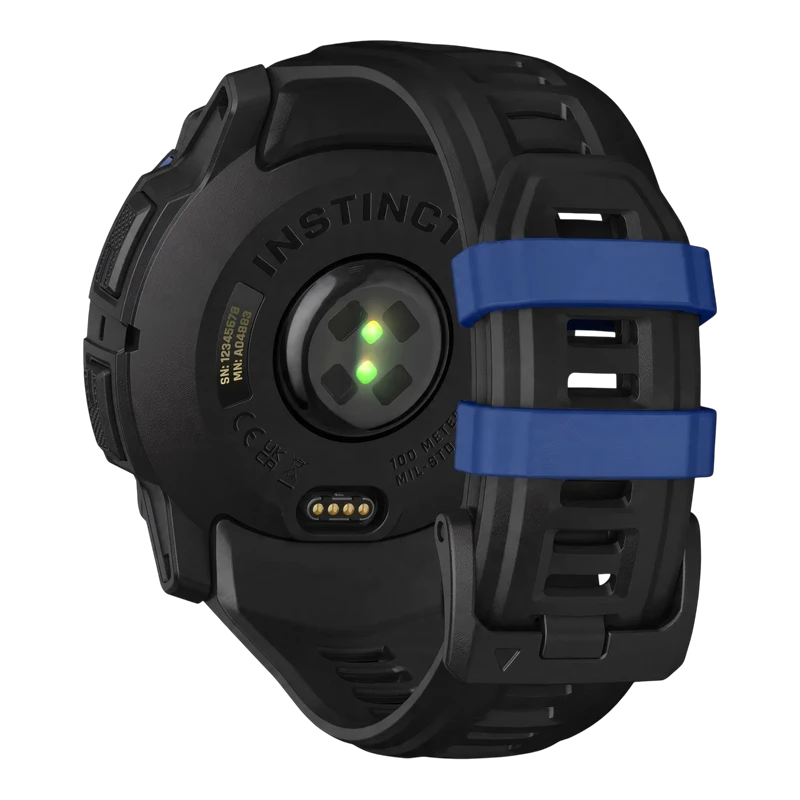 Garmin Instinct 3 AMOLED 50 mm Black/Bolt Blue