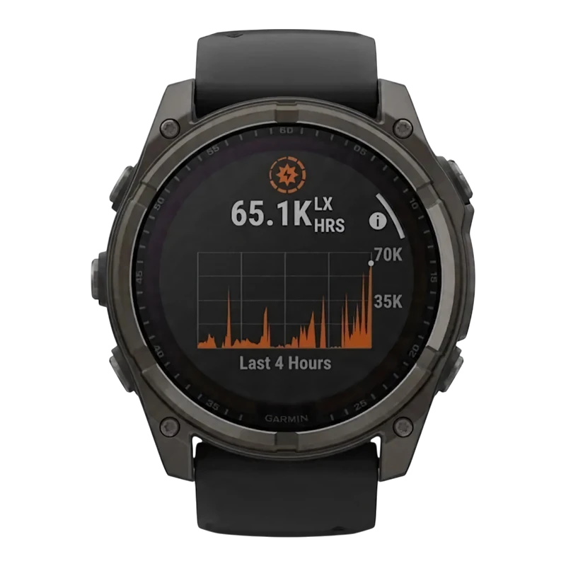 Garmin Fenix 8 51 мм Solar Sapphire Carbon Gray