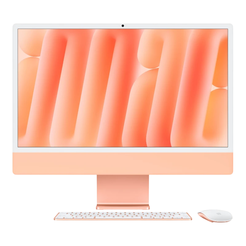 iMac M4 4.5K 24 дюйм GPU 8-Core 16/256GB Orange