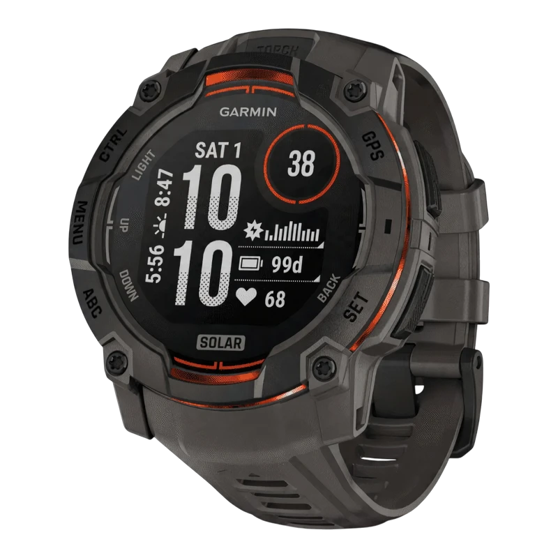 Garmin Instinct 3 Solar 50 mm Black