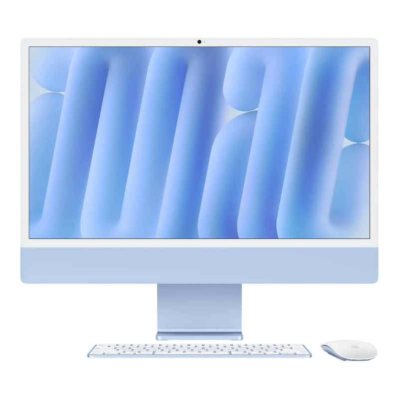 iMac M4 4.5K 24 дюйм GPU 10-Core 16/512GB Blue