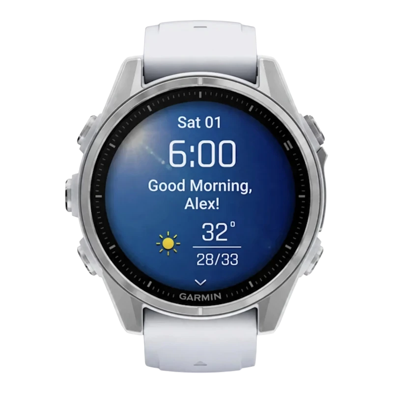 Garmin Fenix 8 43 мм AMOLED Silver