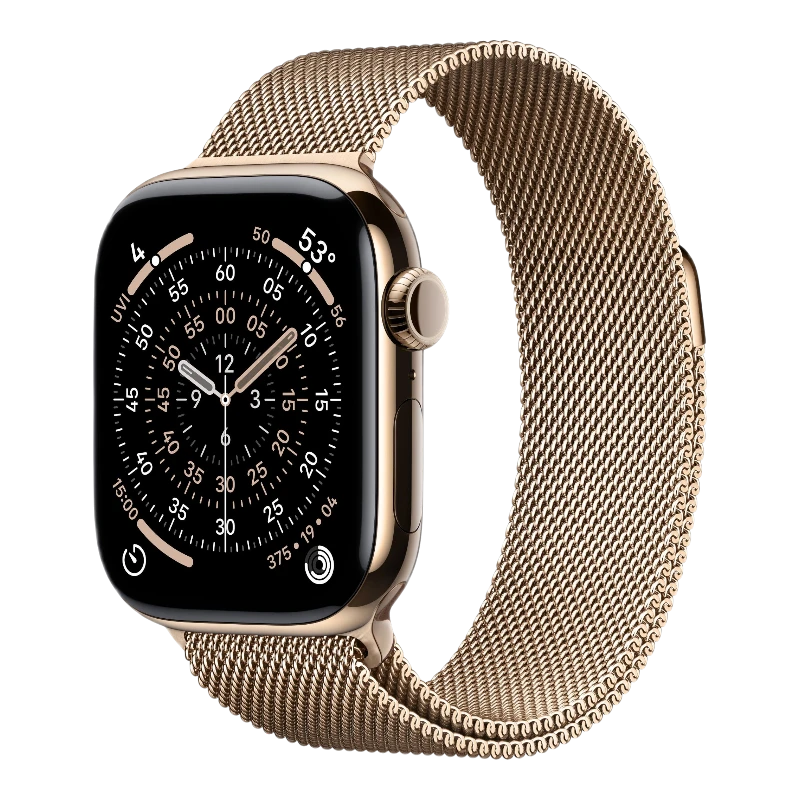 Apple Watch S11 Titanium case 46mm Gold
