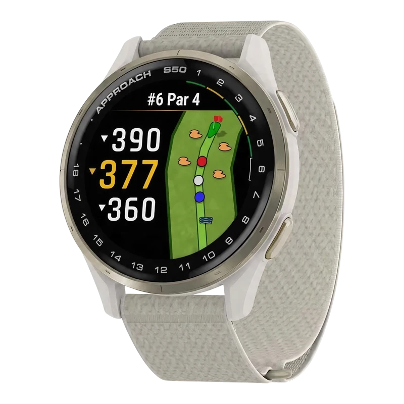 Garmin Approach S50 Creme Gold