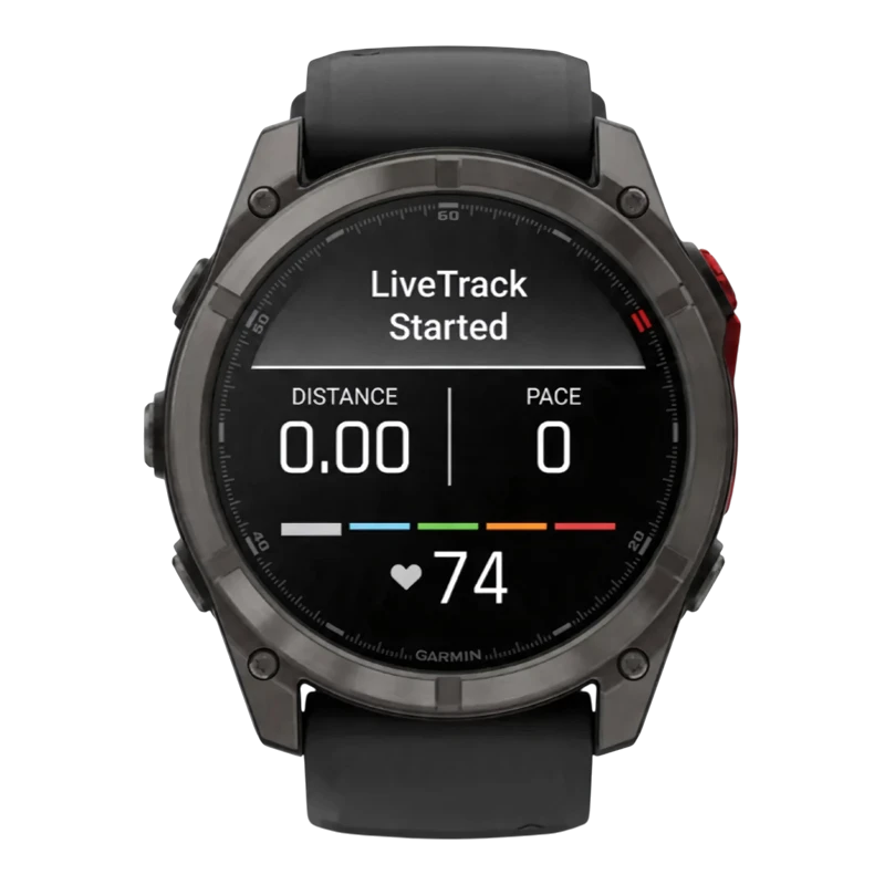Garmin Fenix 8 PRO 51 мм MicroLED Sapphire, Carbon Gray