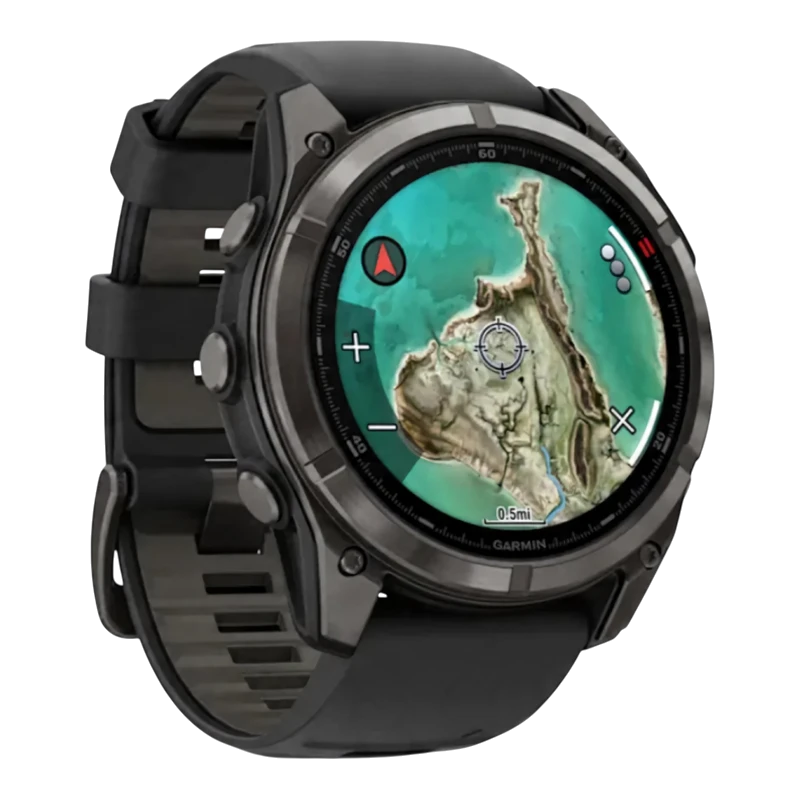 Garmin Fenix 8 PRO 51 мм MicroLED Sapphire, Carbon Gray