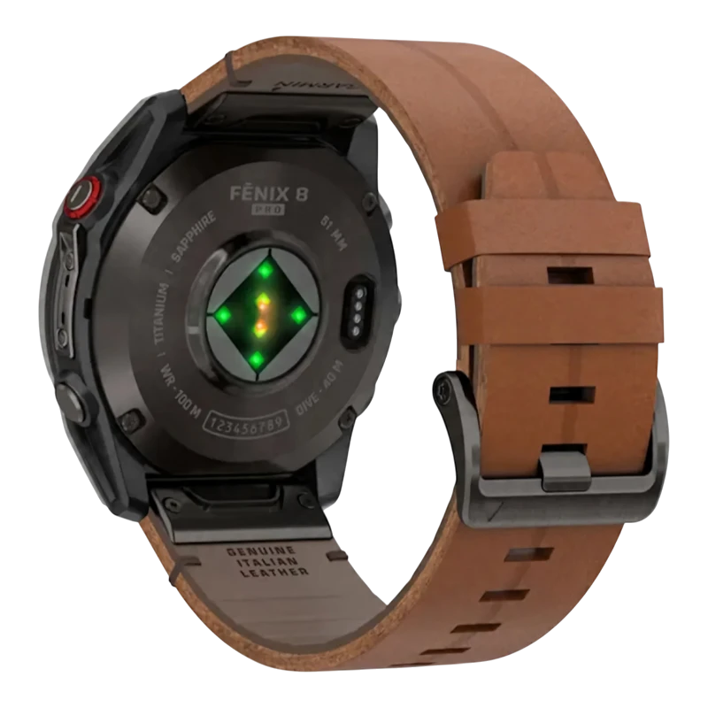 Garmin Fenix 8 PRO 51 мм Carbon Gray Leather