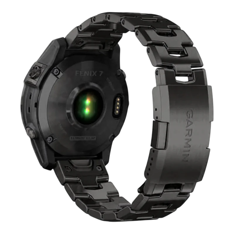 Garmin Fenix 7 Sapphire Solar титановый угольно-серый