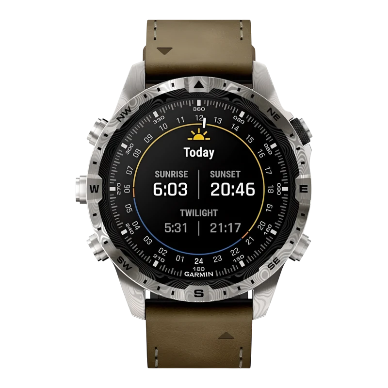 Garmin Marq Adventurer Gen 2 Damascus Steel Edition