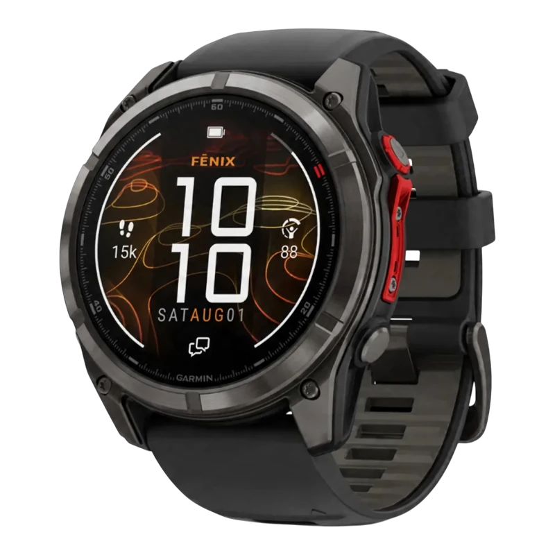 Garmin Fenix 8 PRO 51 мм MicroLED Sapphire, Carbon Gray
