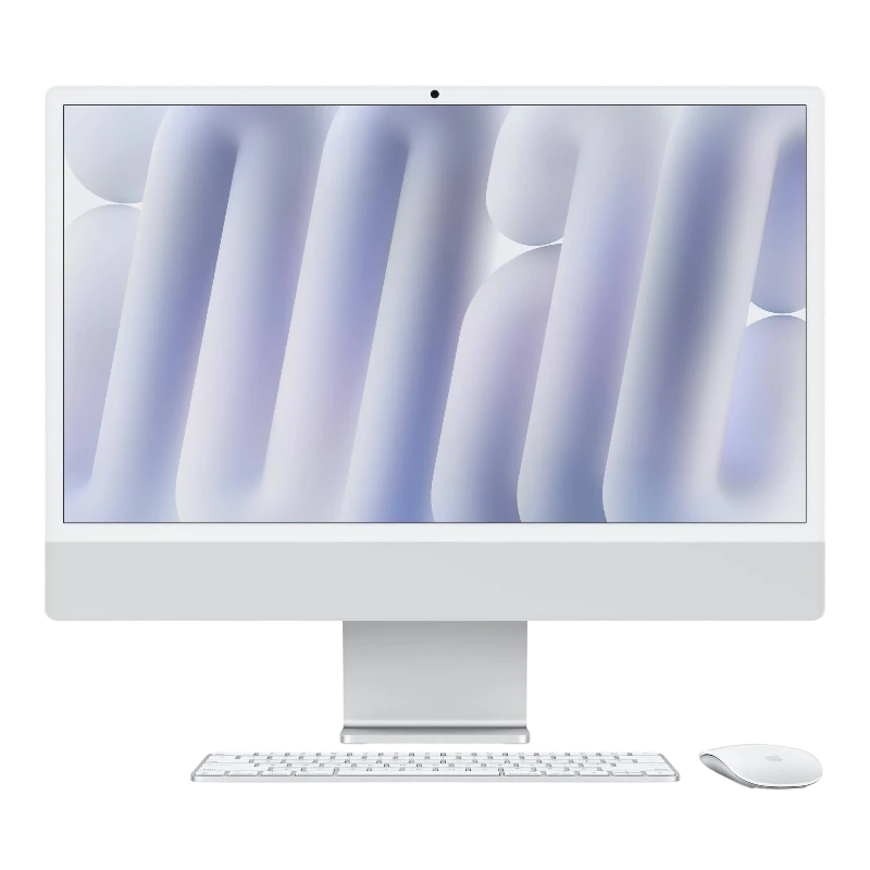 iMac M4 4.5K 24 дюйм GPU 10-Core 16/512GB Silver
