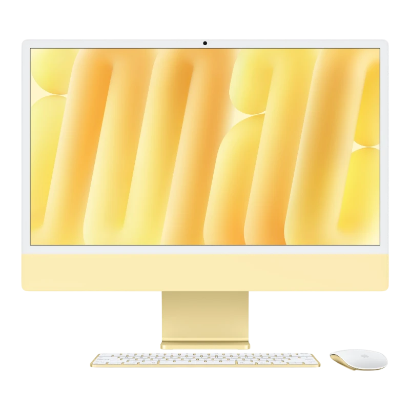 iMac M4 4.5K 24 дюйм GPU 10-Core 16/512GB Yellow