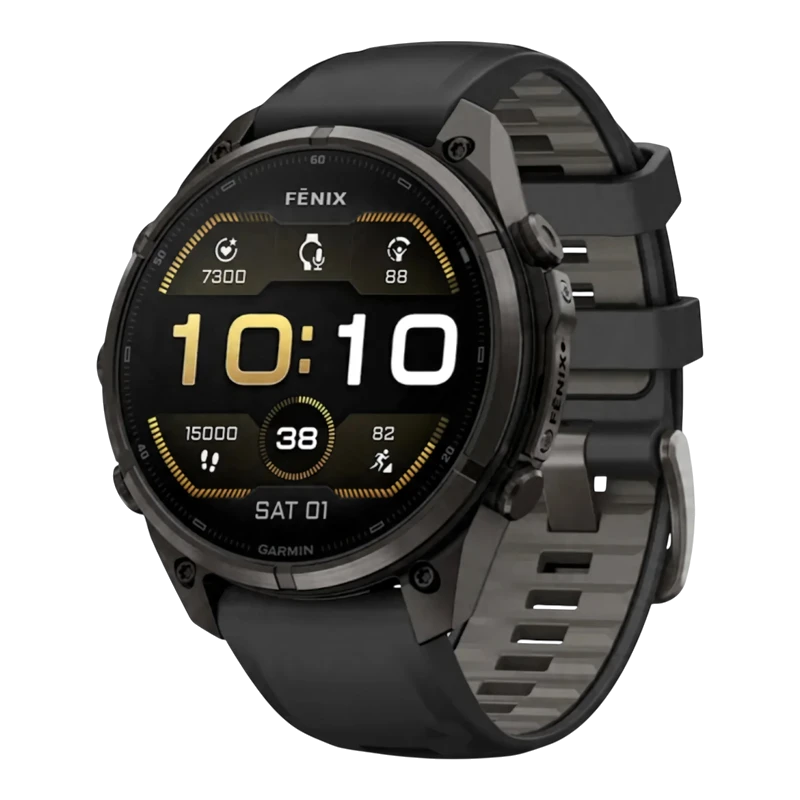 Garmin Fenix 9 PRO 47 мм AMOLED, Sapphire Carbon Gray