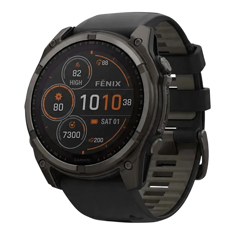Garmin Fenix 8 51 мм Solar Sapphire Carbon Gray