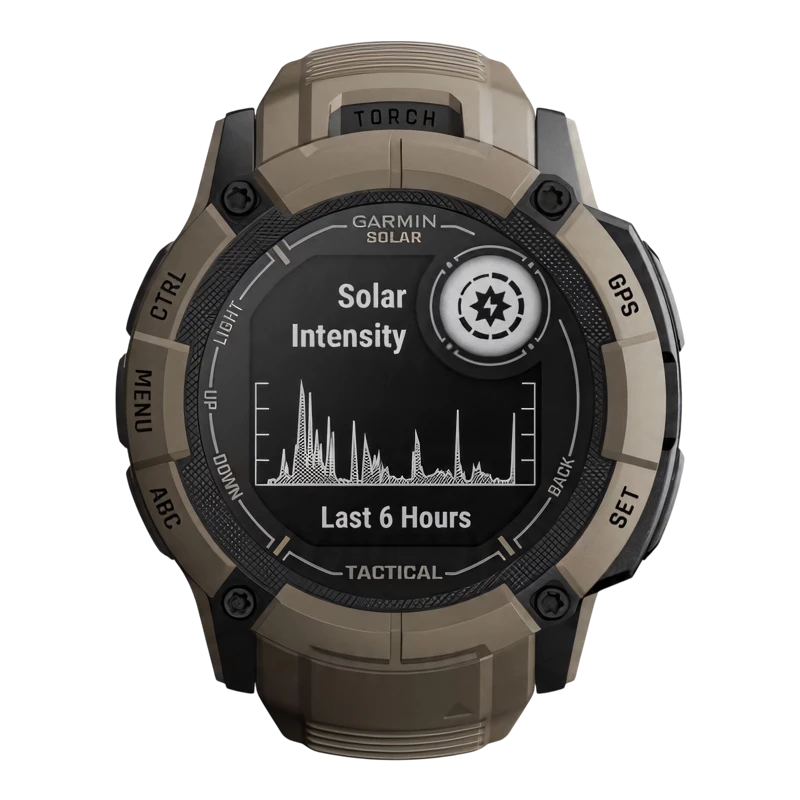 Garmin Instinct 2X Solar Tactical коричневый