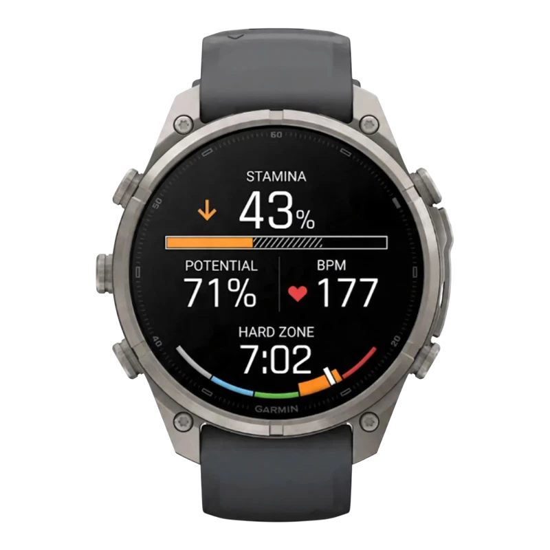Garmin Fenix 9 PRO INREACH 47 мм AMOLED, Sapphire Titanium with Graphite