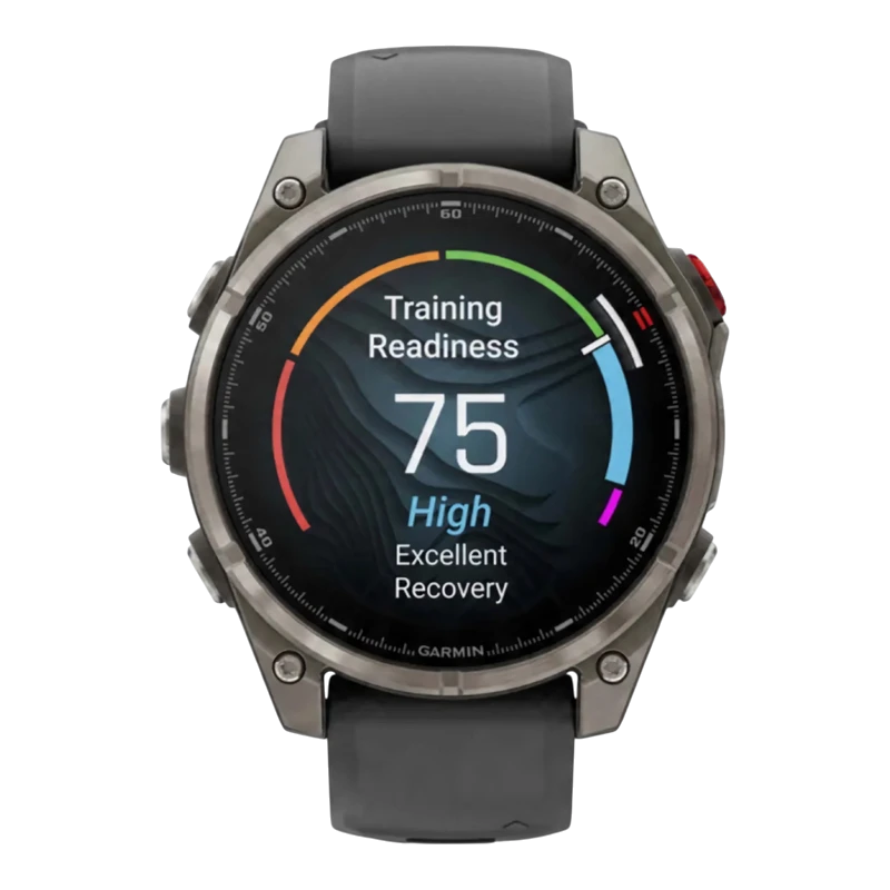 Garmin Fenix 8 PRO 47 мм Titanium with Graphite