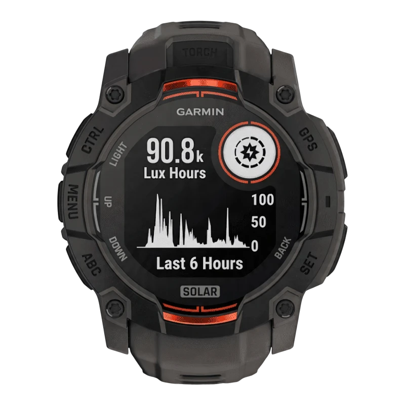 Garmin Instinct 3 Solar 50 mm Black